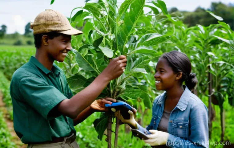 산림농업 시스템의 정책 제안 및 개선 방안 - **Prompt:** "A symbolic image illustrating the synergy between policy and environmental monitoring i...