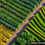 Home 14 산림농업 시스템의 시장 동향 분석 - Here are three detailed image generation prompts in English, designed to adhere to your essential gu...